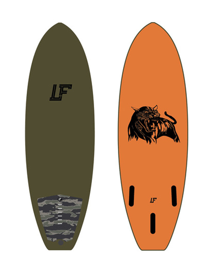  QUIKSILVER LF PRO RIDER 5'6" LEONARDO FIORAVANTI SOFTBOARD