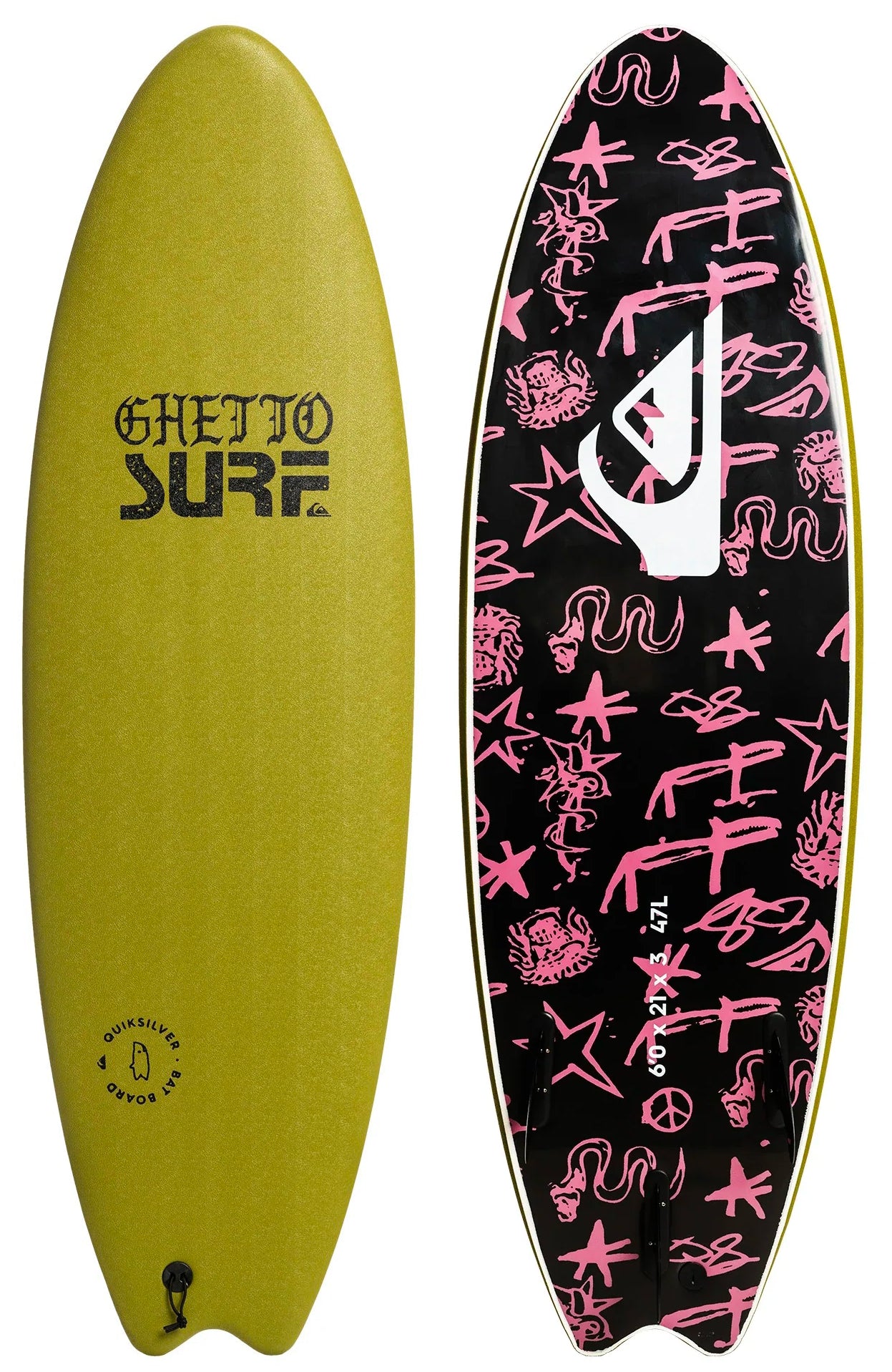  QUIKSILVER 6’6" SOFTBOARD SOFT BAT KALAMATA