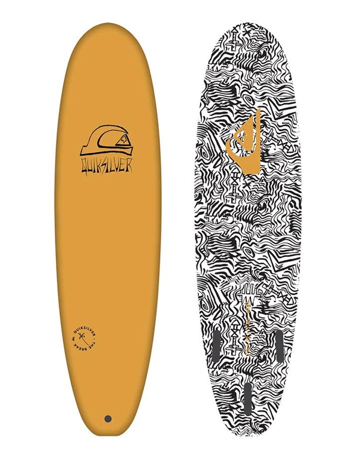  QUIKSILVER SOFTBOARD SOFT BREAK 7’0" PUMPKIN