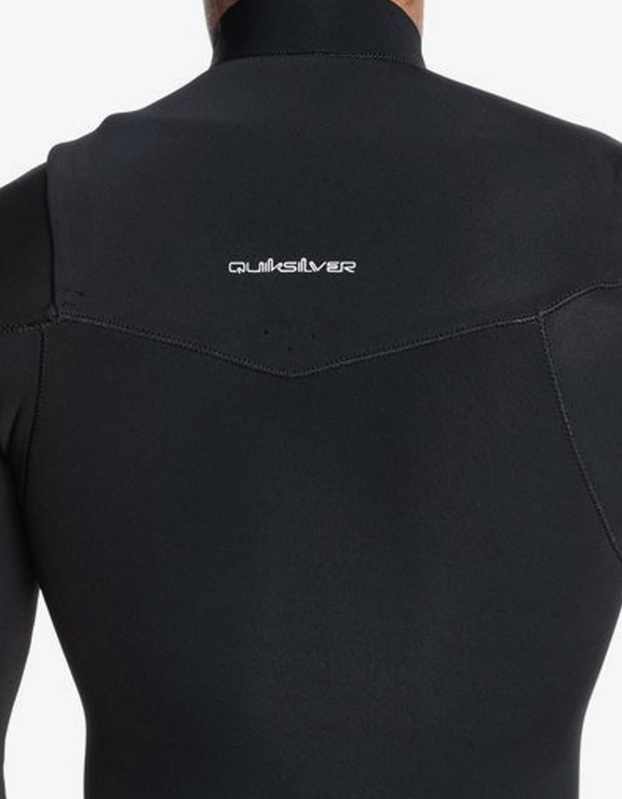  QUIKSILVER 3/2 EVERYDAY SESSIONS FRONT ZIP WETSUIT BLACK