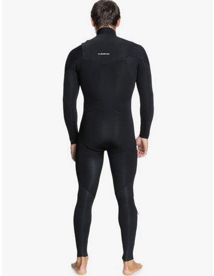  QUIKSILVER 3/2 EVERYDAY SESSIONS FRONT ZIP WETSUIT BLACK