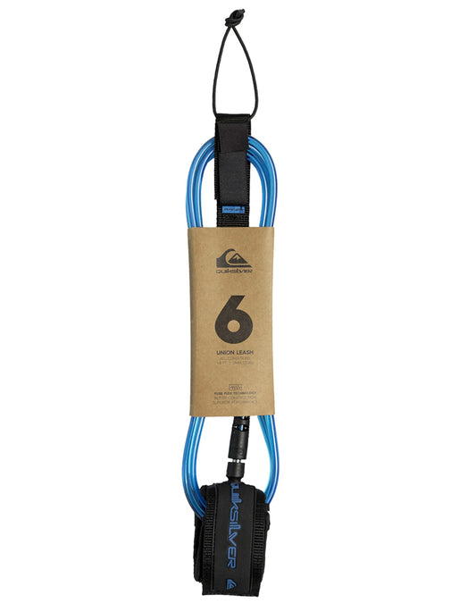  QUIKSILVER LEASH 6" BLUE JEWEL