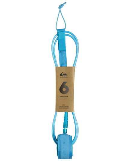  QUIKSILVER LEASH 6" BLUE TOPAZ