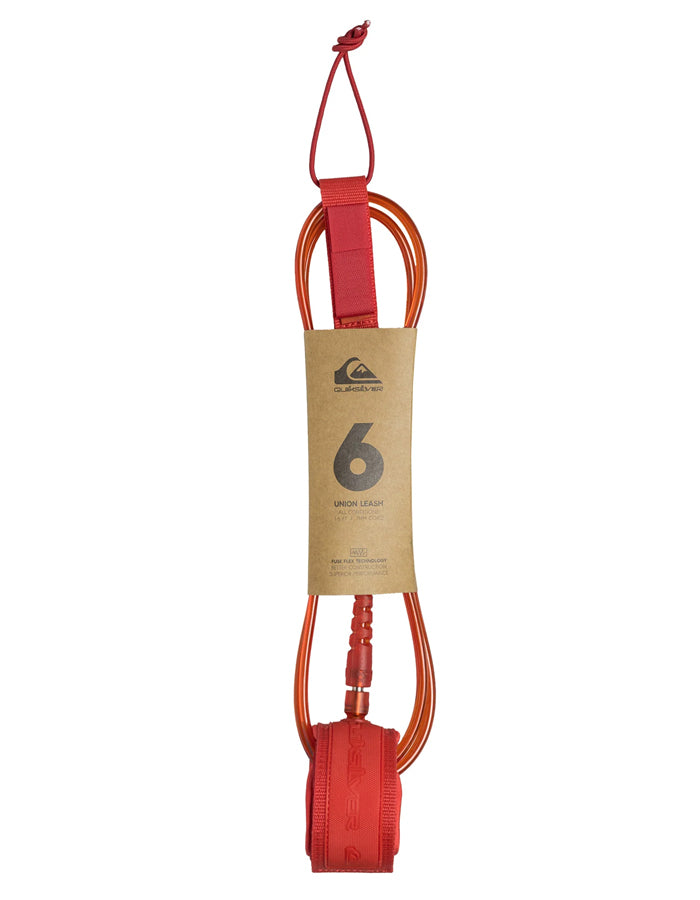  QUIKSILVER LEASH THE QS 6" RED