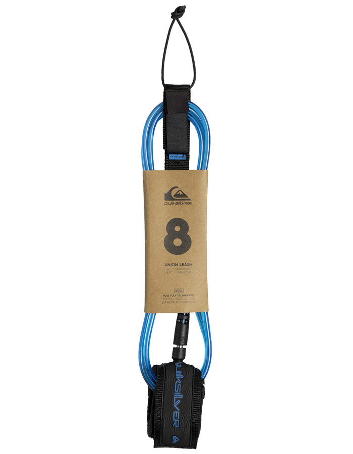  QUIKSILVER LEASH 8" BLUE JEWEL
