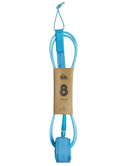  QUIKSILVER LEASH UNION 8" BLUE TOPAZ