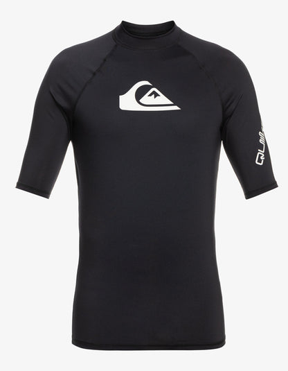  QUIKSILVER LYCRA SURF ALL TIME MANICA CORTA UPF50 BLACK