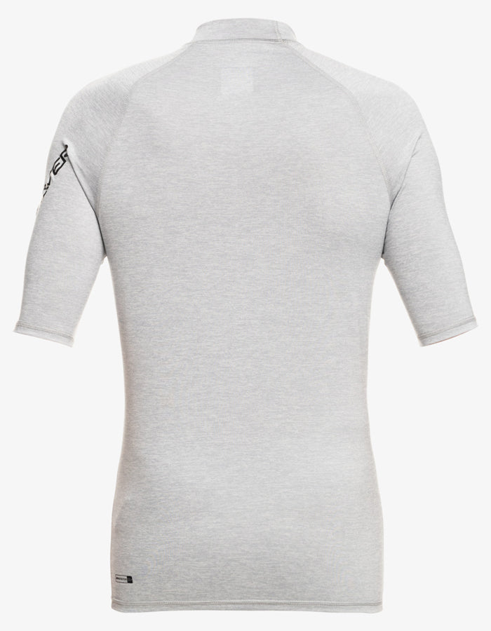  QUIKSILVER LYCRA SURF ALL TIME MANICA CORTA UPF50 SLEET HEATHER