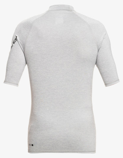  QUIKSILVER LYCRA SURF ALL TIME MANICA CORTA UPF50 SLEET HEATHER