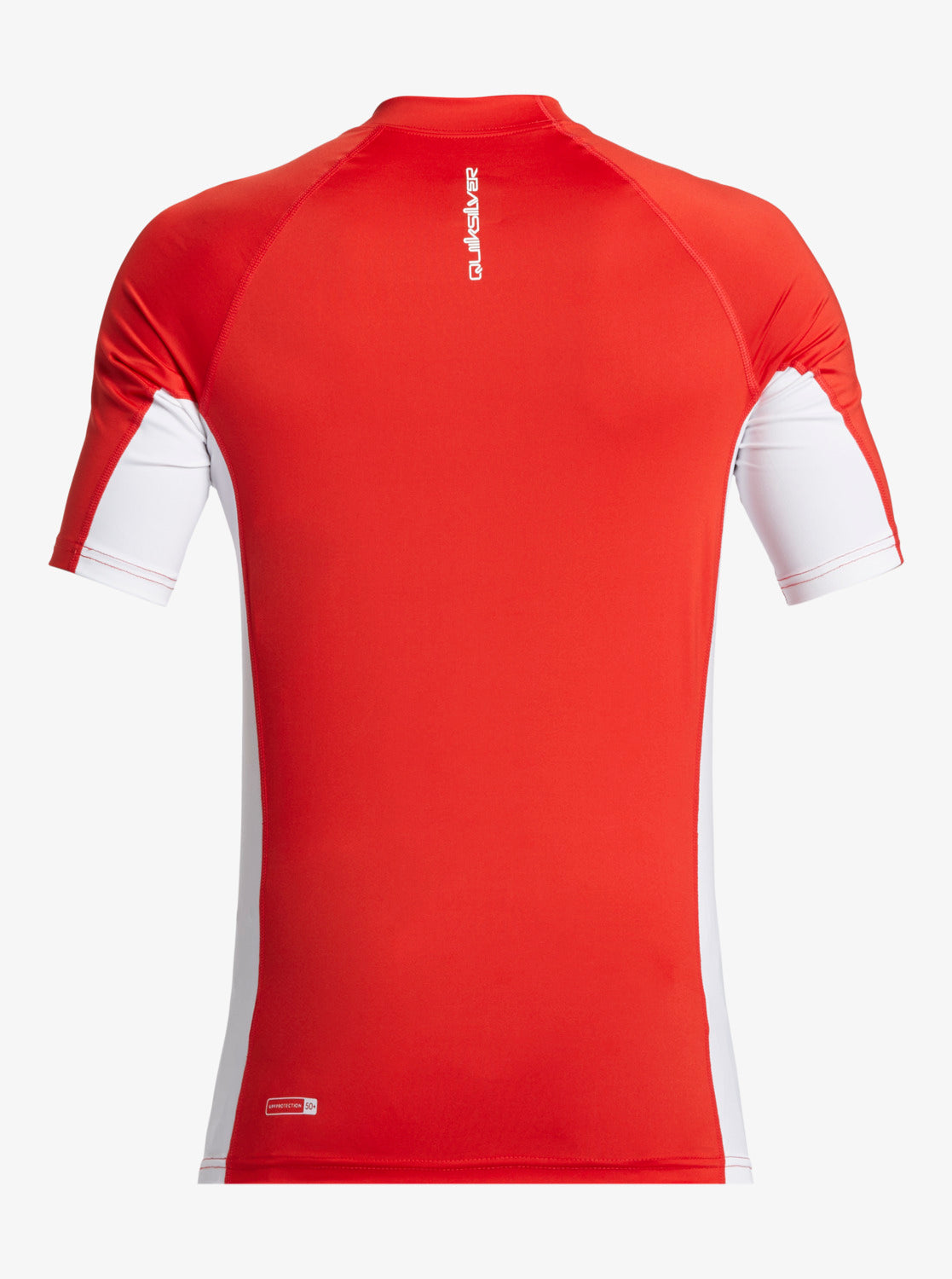  QUIKSILVER SURF SHORT SLEEVE TEE EVERYDAY COMP UPF50 RED