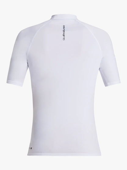  QUIKSILVER SURF SHORT SLEEVE TEE EVERYDAY UPF50 WHITE