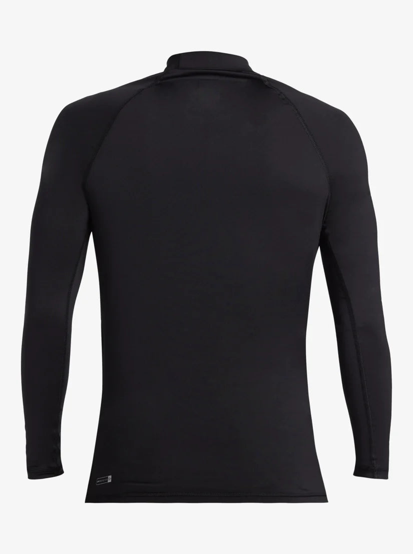  QUIKSILVER SURF LONG SLEEVE TEE EVERYDAY UPF50 BLACK