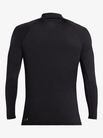  QUIKSILVER SURF LONG SLEEVE TEE EVERYDAY UPF50 BLACK