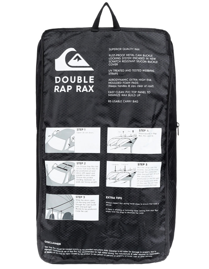  QUIKSILVER DOUBLE RAP RAX