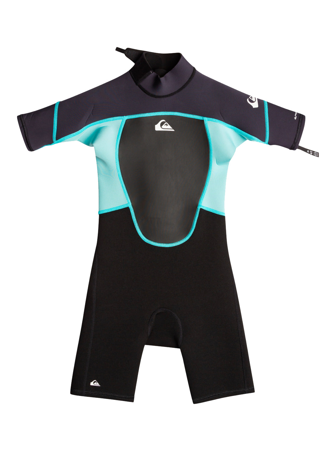  QUIKSILVER BOYS PROLOGUE 2/2 STEAMER WETSUIT BACKZIP 2-7