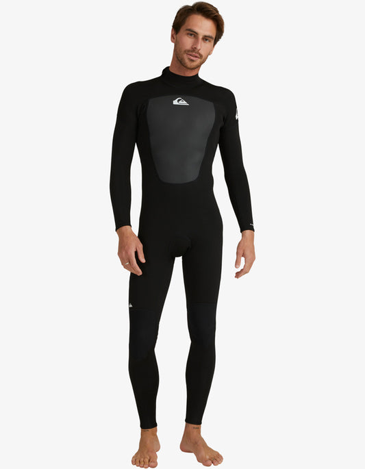  QUIKSILVER PROLOGUE 3/2MM BACK ZIP WETSUIT BLACK