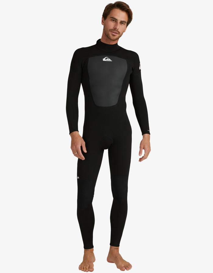  QUIKSILVER PROLOGUE 3/2MM BACK ZIP WETSUIT BLACK