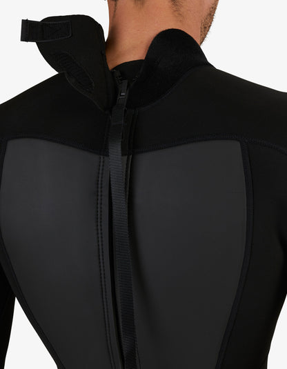  QUIKSILVER PROLOGUE 3/2MM BACK ZIP WETSUIT BLACK