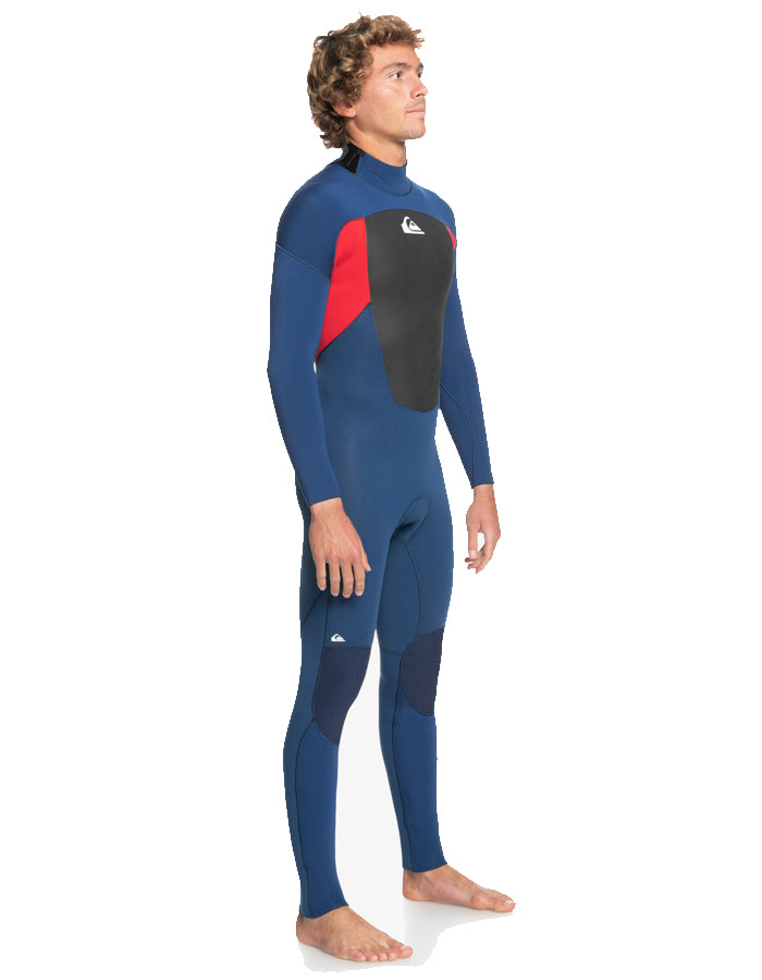  QUIKSILVER 4/3 PROLOGUE BACK ZIP WETSUIT INSIGNIA