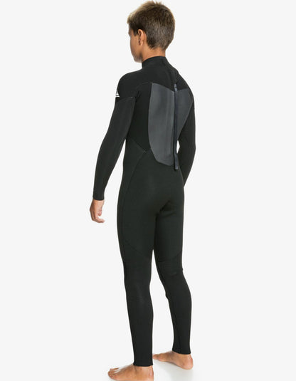  QUIKSILVER BOYS PROLOGUE 5/4/3 STEAMER WETSUIT BACKZIP