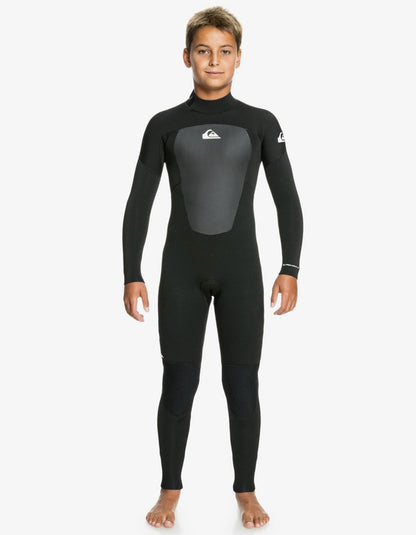  QUIKSILVER BOYS PROLOGUE 5/4/3 STEAMER WETSUIT BACKZIP