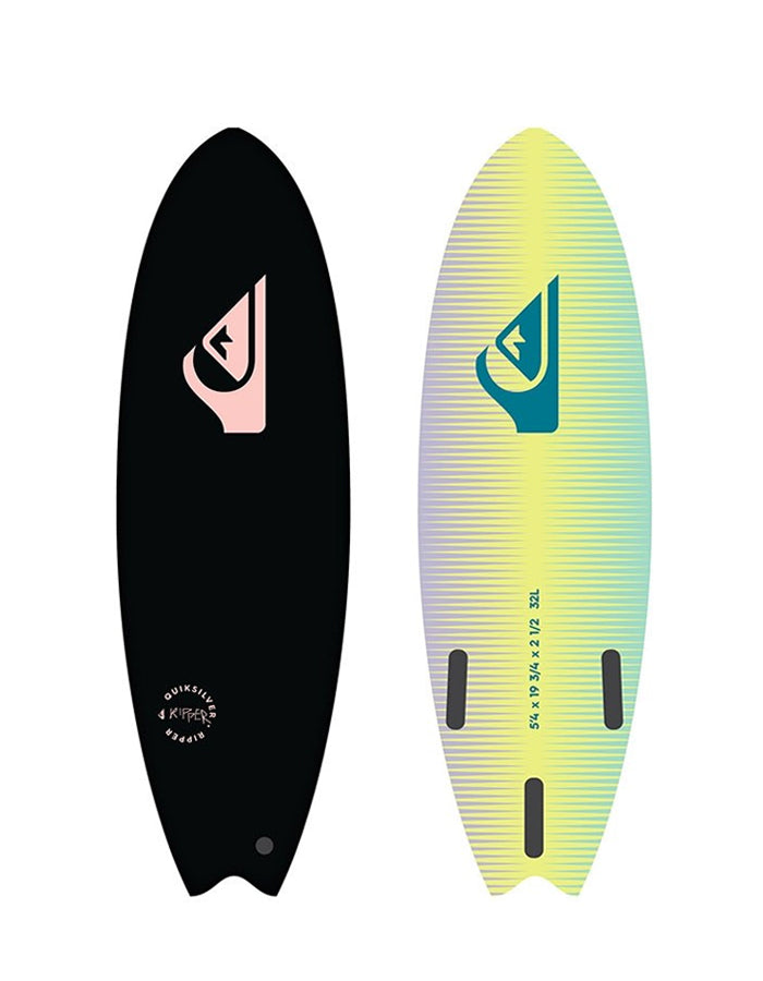  QUIKSILVER 5’4" SOFTBOARD RIPPER BLACK